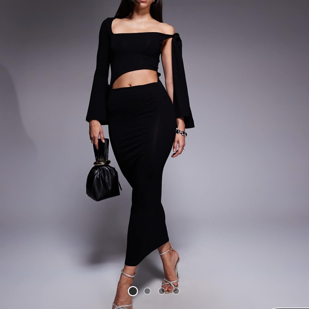 ASOS Black CUTOUT Women's DRESS